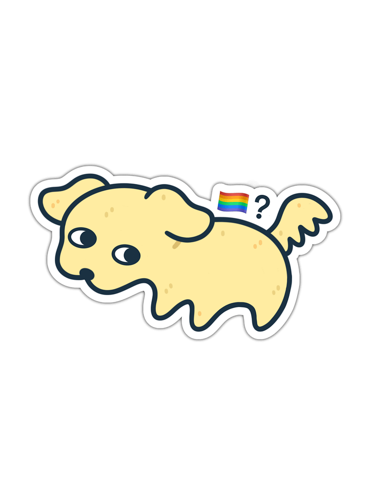 Gay? Dog Sticker product image (1)