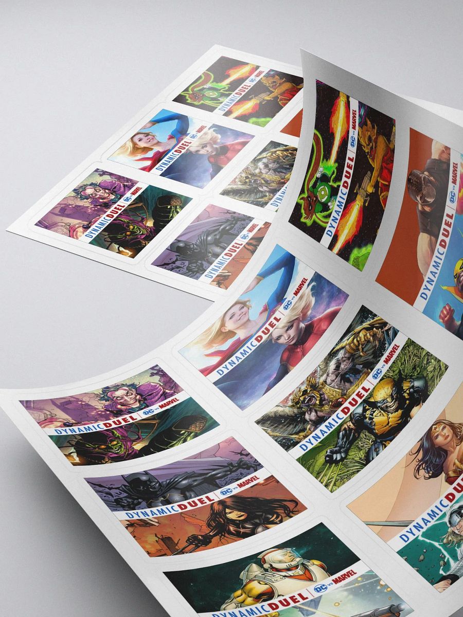 Dynamic Duel Episode Cover Stickers - Series 2 product image (4)