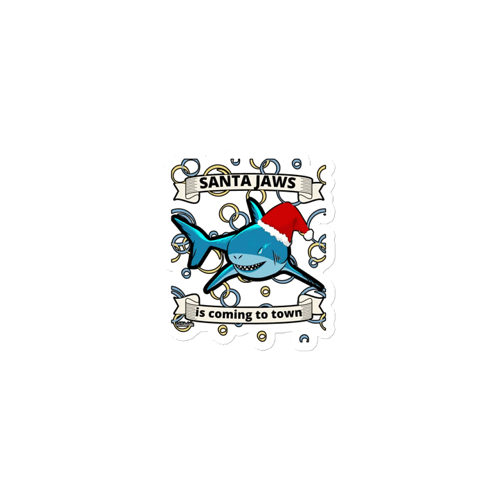 SANTA JAWS IS COMING TO TOWN product image (1)