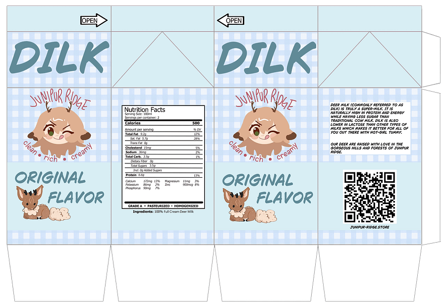 DIY DILK Carton! (DIGITAL DOWNLOAD) product image (4)