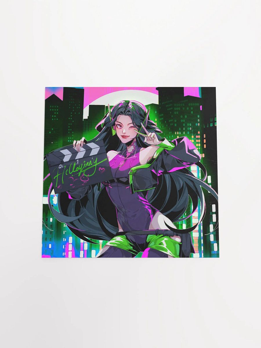 Neon Illusion Poster - Matte product image (4)