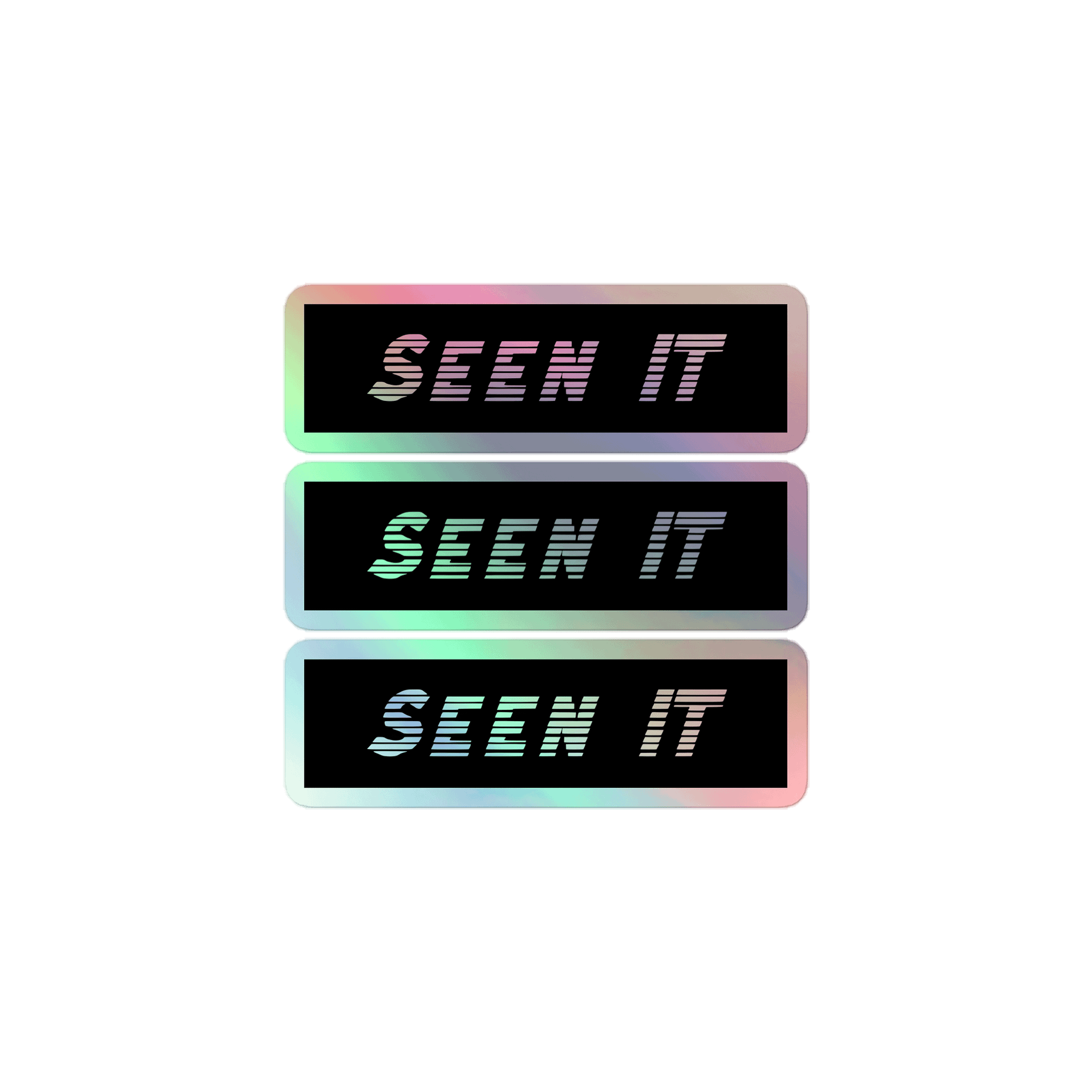 Seen IT Holographic Sticker product image (1)