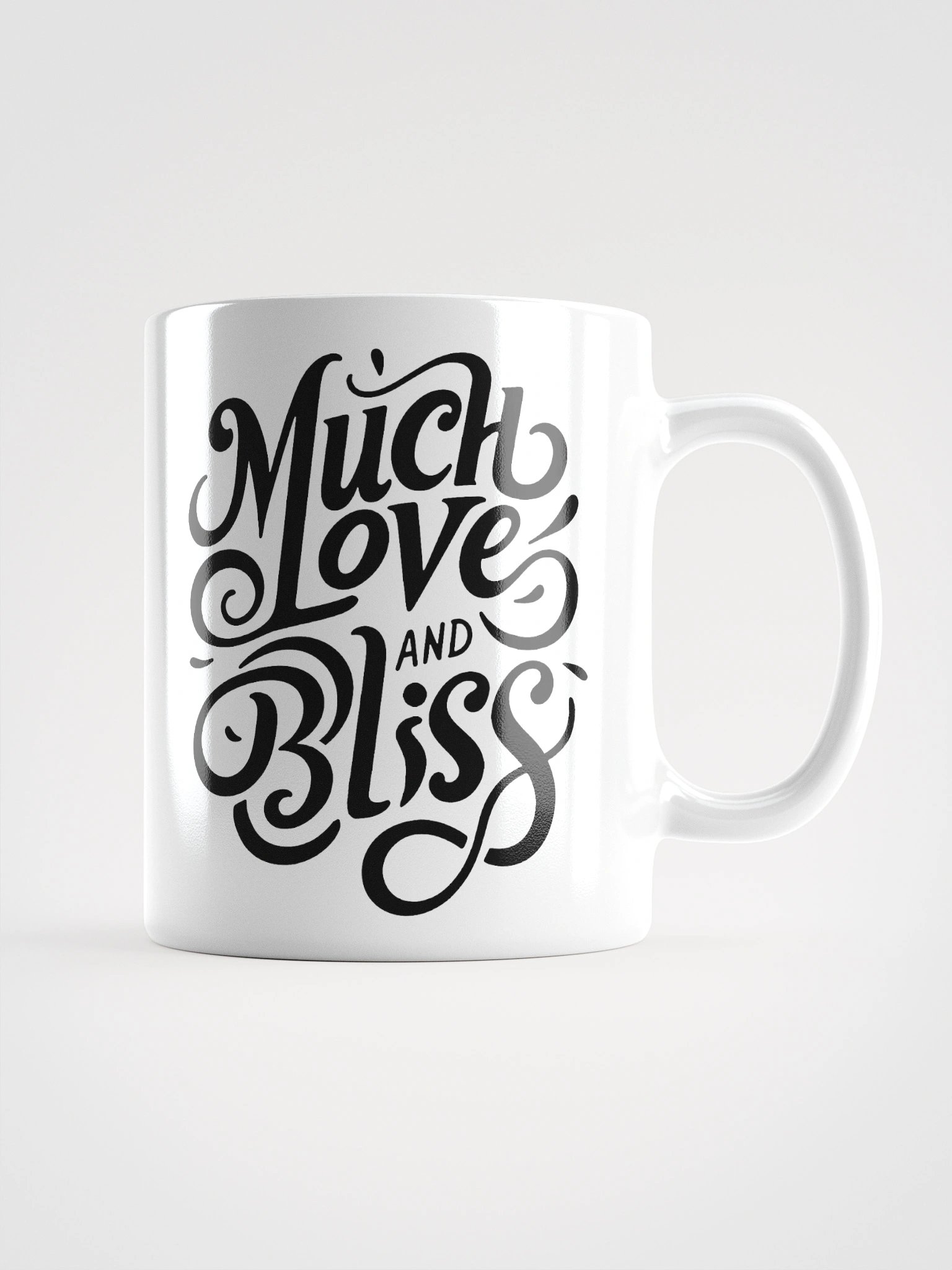 Mug (White) - Much Love And Bliss product image (6)