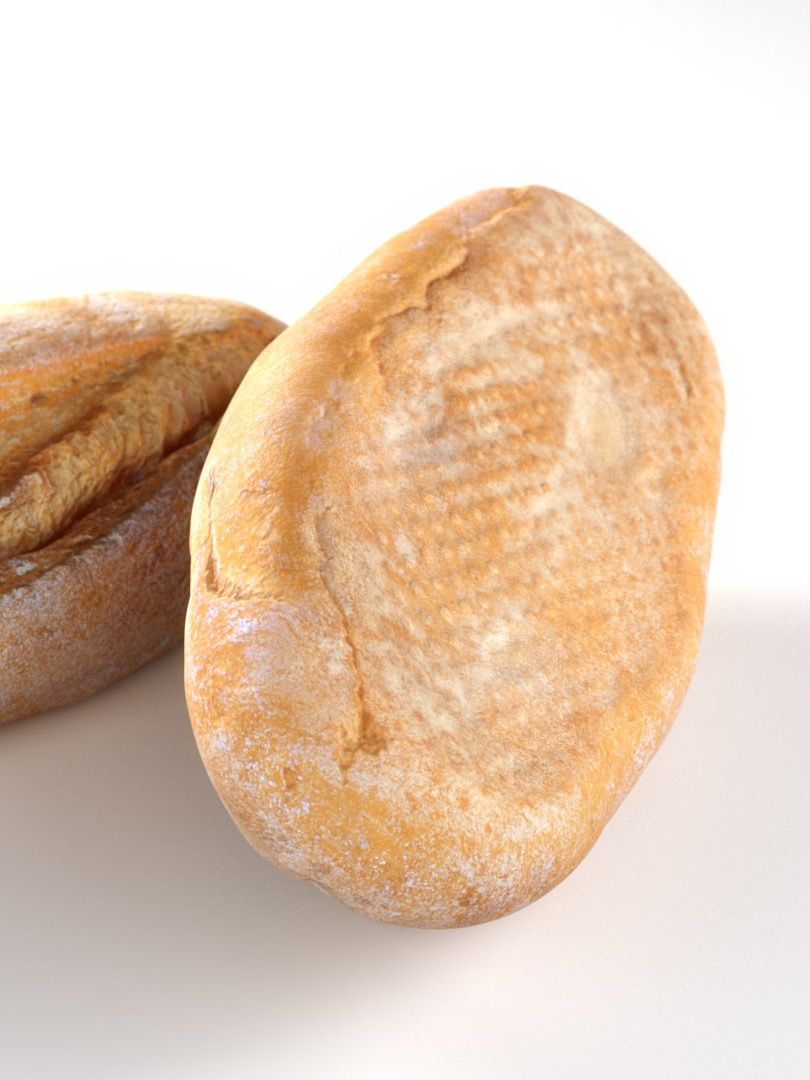 Bread Loaf 01 - 3D Scan product image (3)