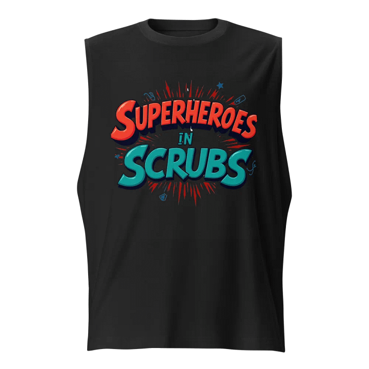 Superheroes in Scrubs Muscle Tank product image (1)
