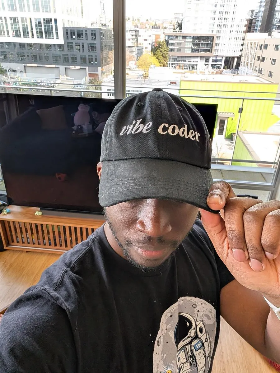 vibe coder hat - 100% cotton product image (11)