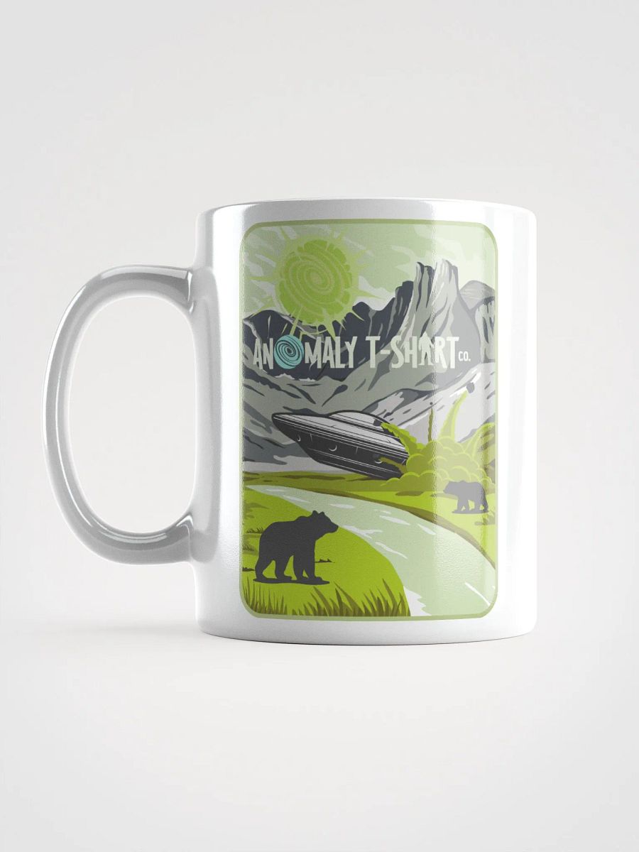 UFO Crash Bear White Mug product image (2)