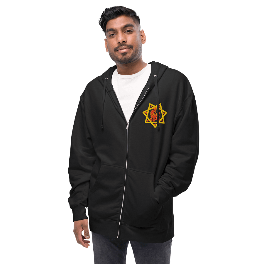 Babalon Star Embroidered Zip Hoodie product image (3)