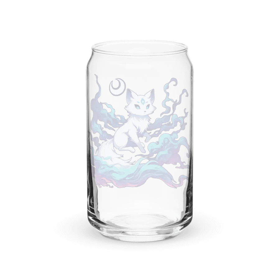 Mystical Moon Fox Can Glass product image (6)