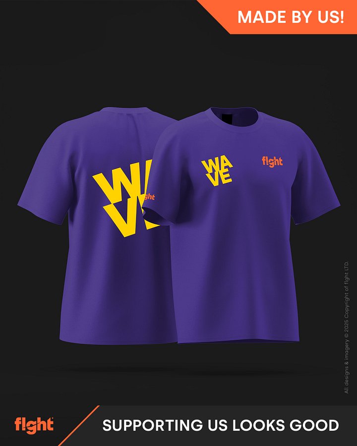 flght WAVE Emoji Tee product image (1)