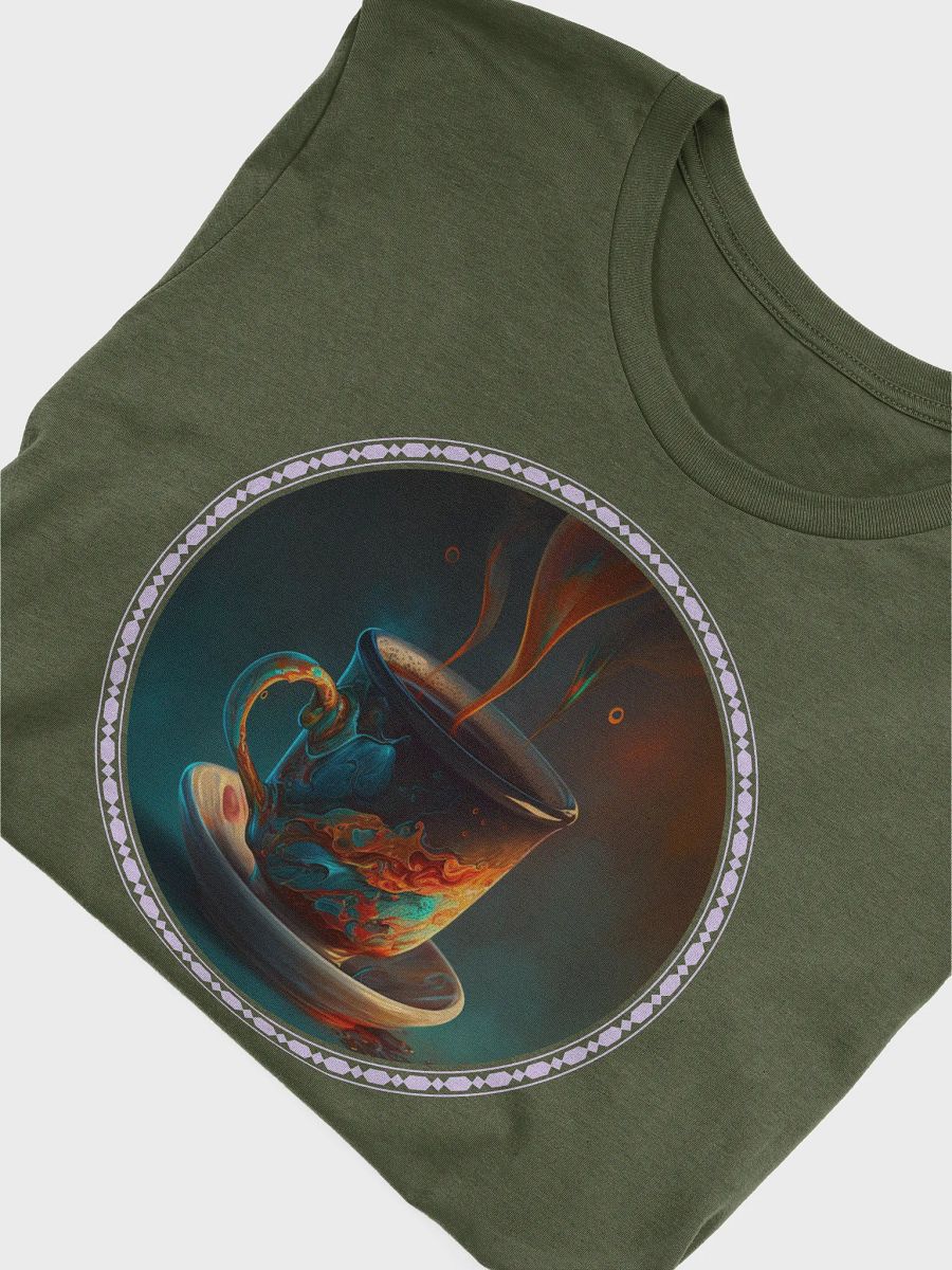 Coffee Swirls Hot Beverage T-Shirt product image (6)