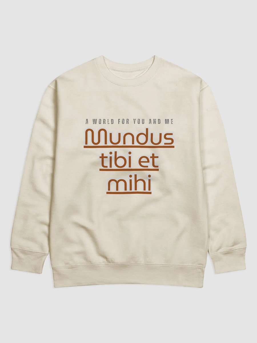 Mundus - A World for You and Me - Sweatshirt product image (5)