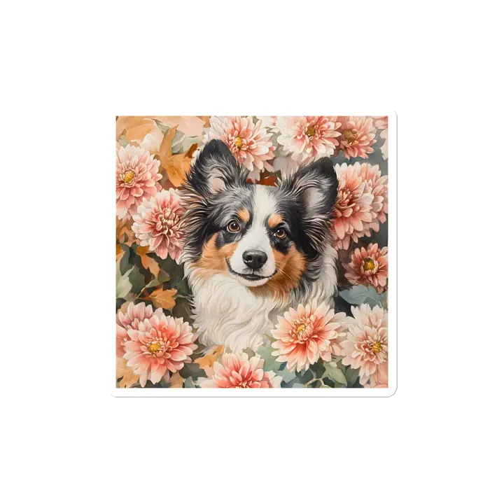 Chrysanthemum Die-Cut Magnets product image (2)