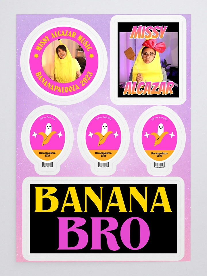 Banana Bro sticker sheet product image (1)
