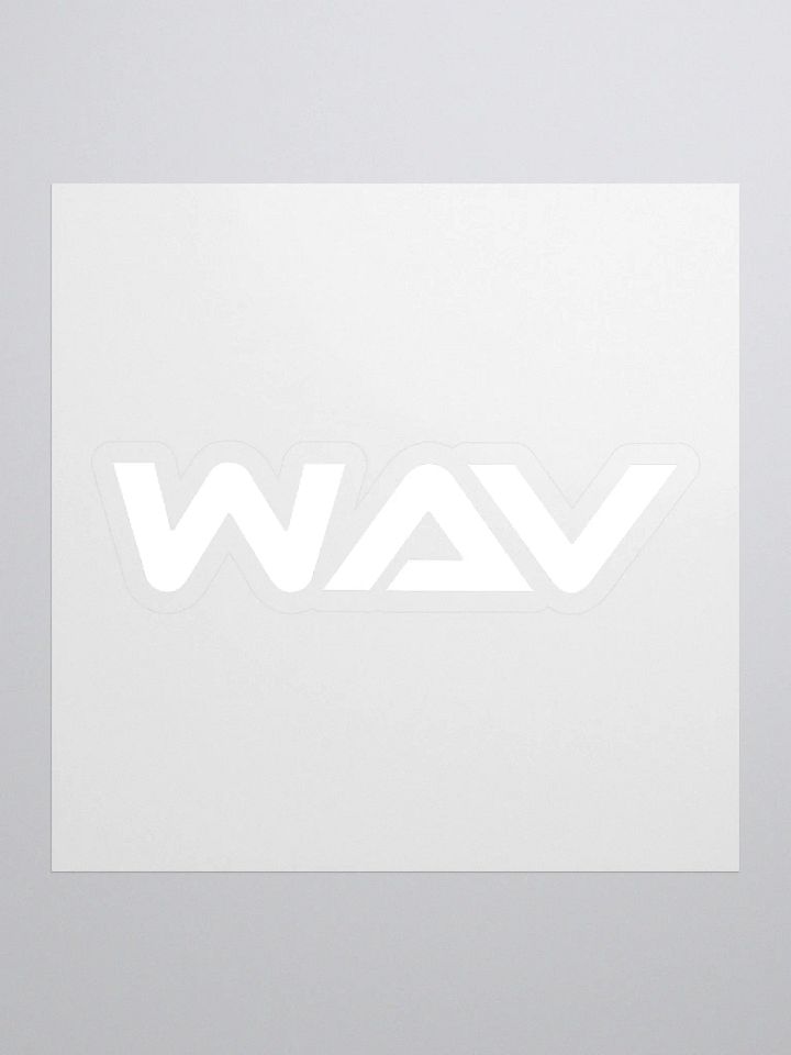 WAV EDITION - Text Sticker product image (1)