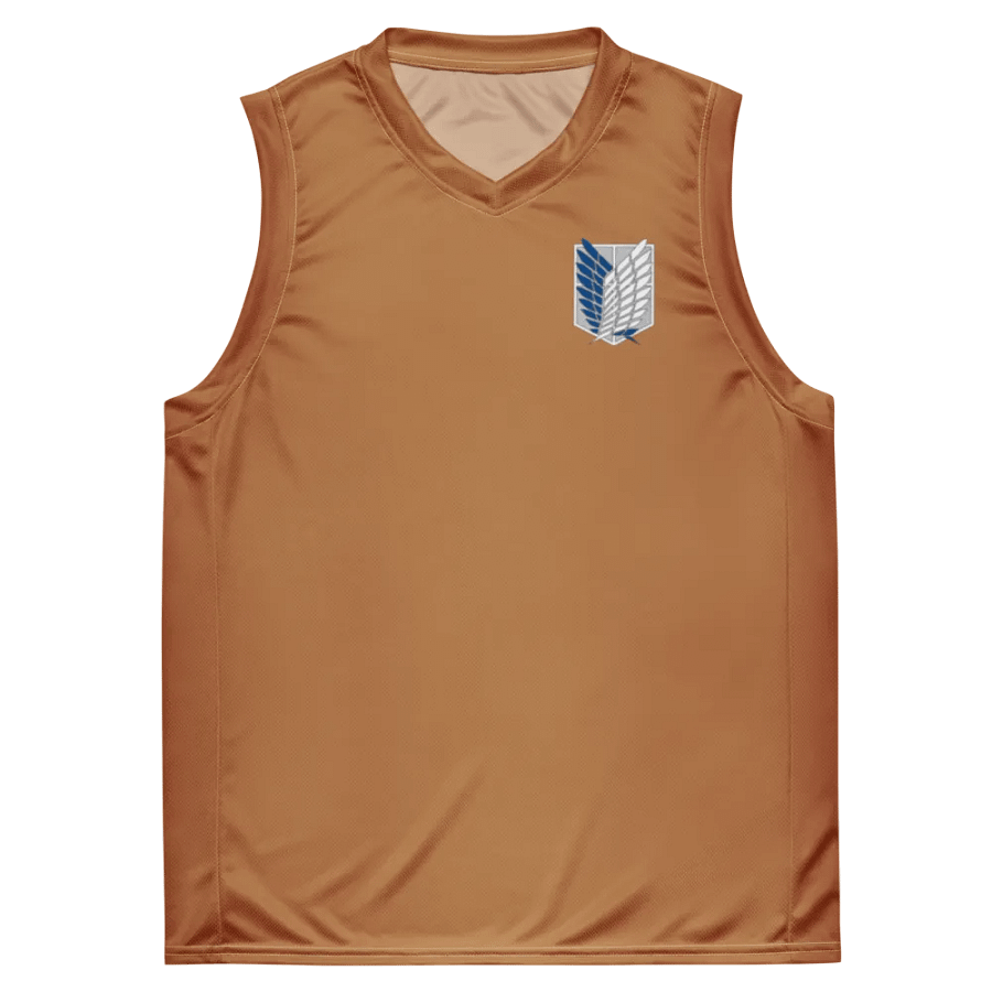 Attack on Titan Scout Regiment Logo Basketball Jersey product image (2)