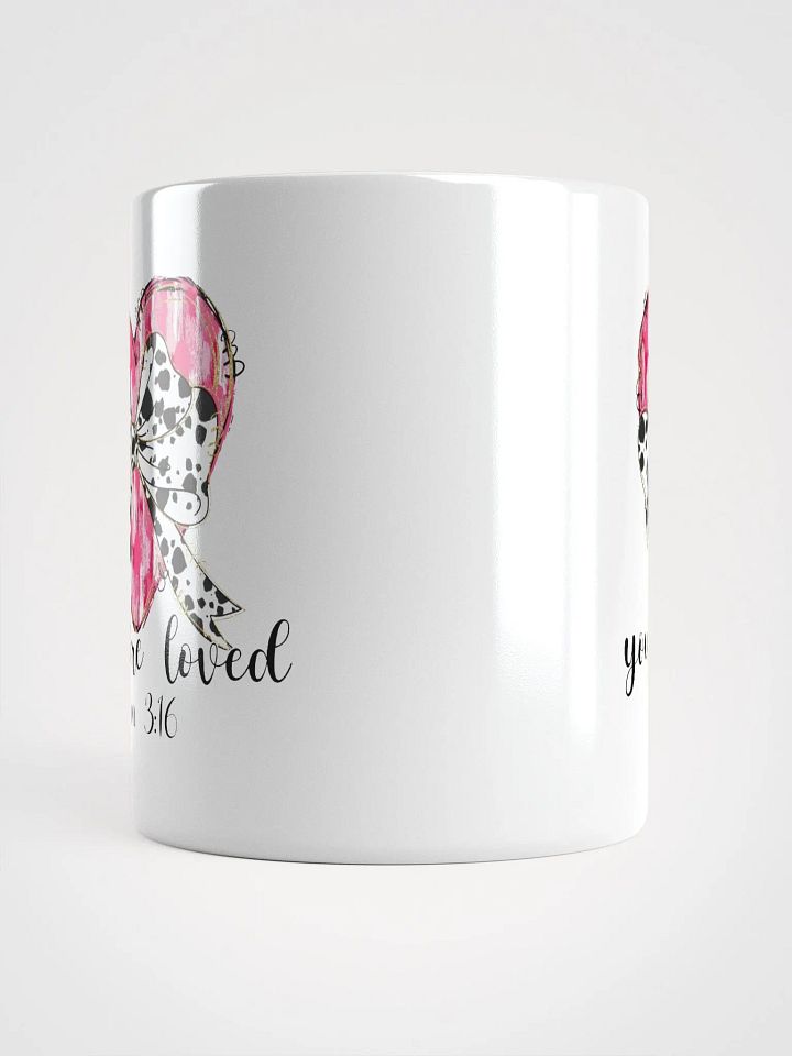 Valentine You Are Loved Cow Coquette Mug product image (4)