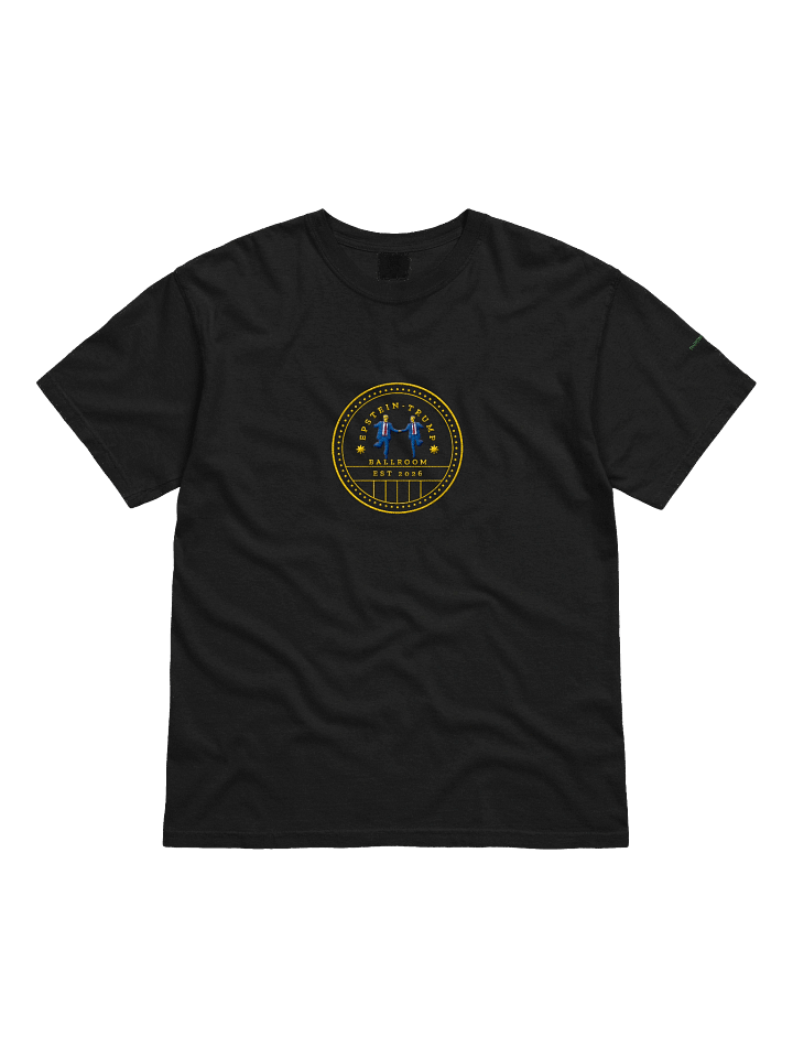 ScandalWear: Epstein-Trump Ballroom Embroidered T-Shirt product image (5)