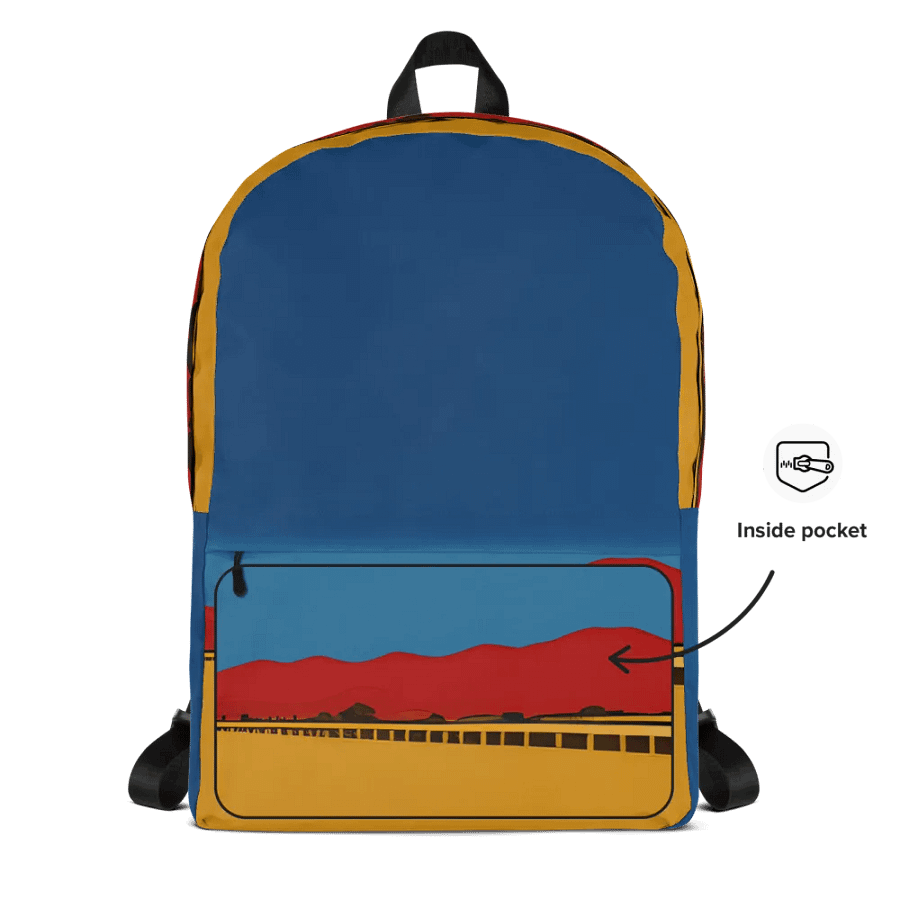 Long Quiet Highway #2 - Backpack product image (7)