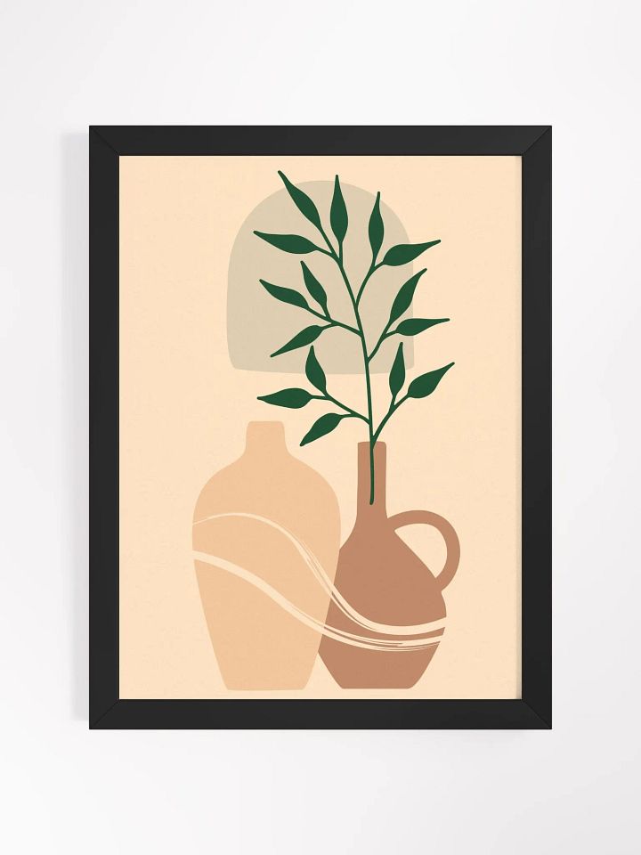 Earthy Elegance Framed Poster product image (6)