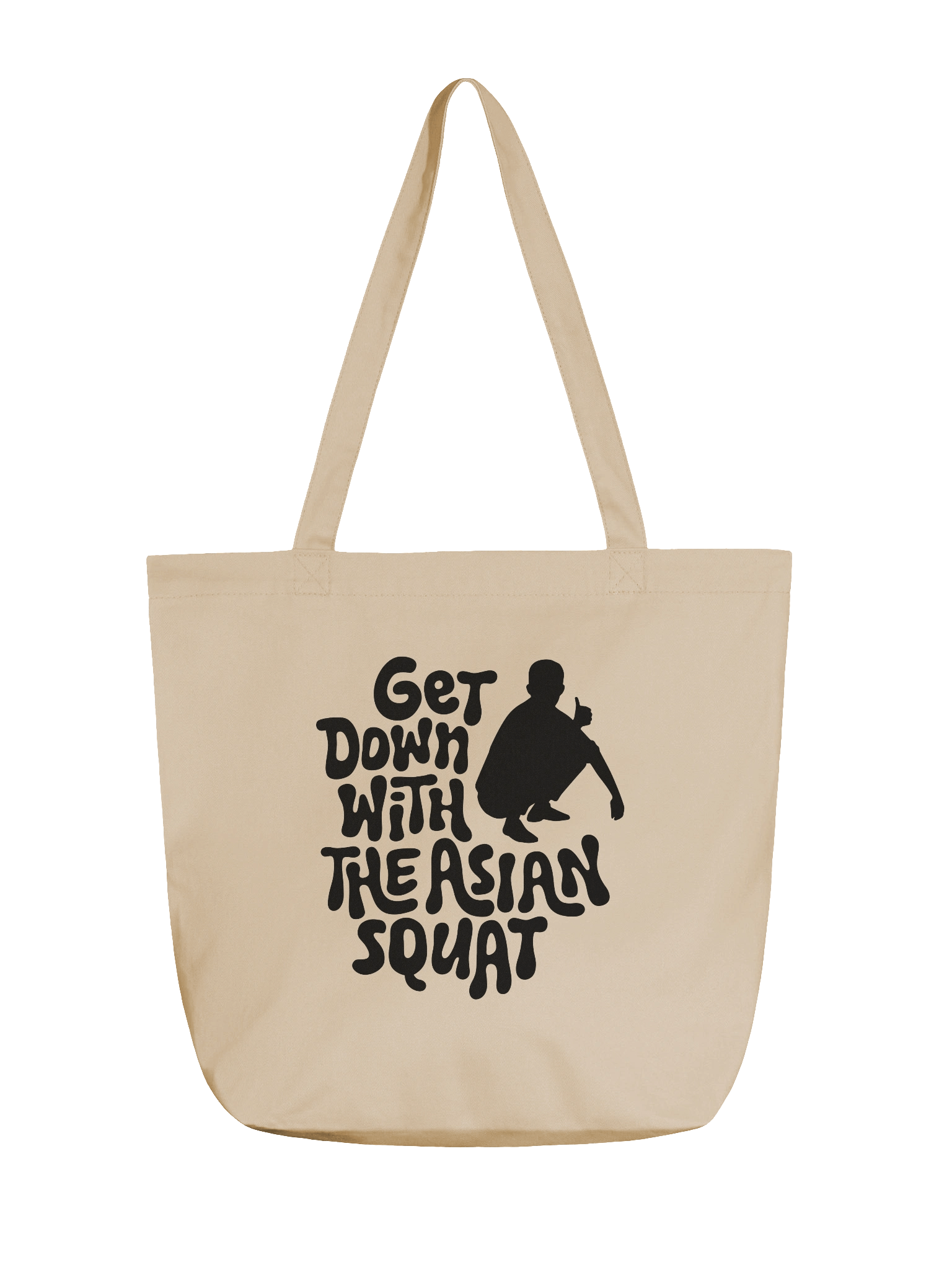 GET DOWN WITH THE ASIAN SQUAT (Male) Tote Bag product image (1)