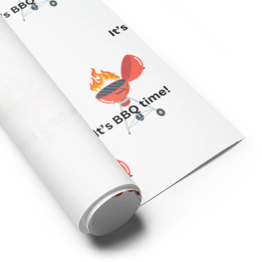 It's BBQ time Wrapping Paper product image (6)