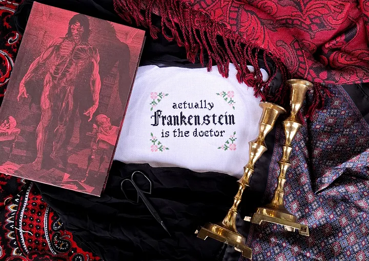 Frankenstein Doctor - Cross Stitch Kit product image (2)