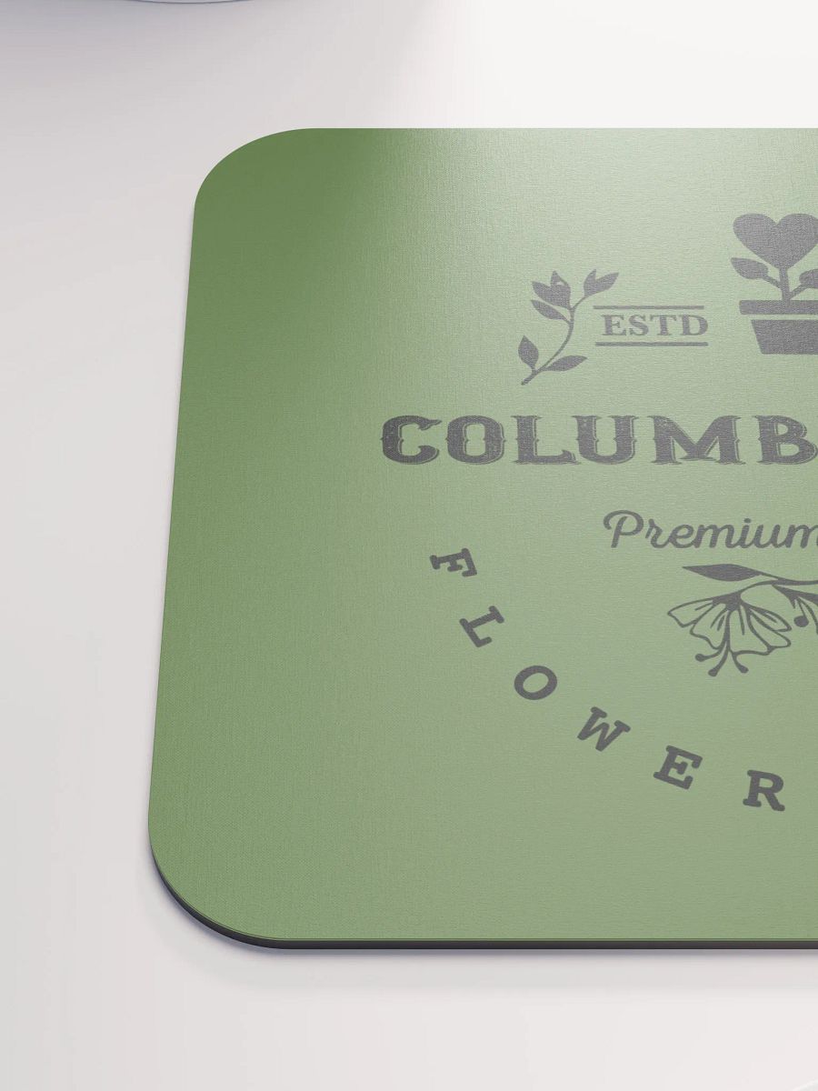 Columbia Road Market Mouse Pad (Green) product image (6)