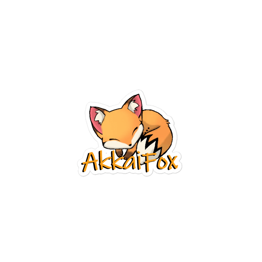 Sleepy Fox Magnet product image (1)
