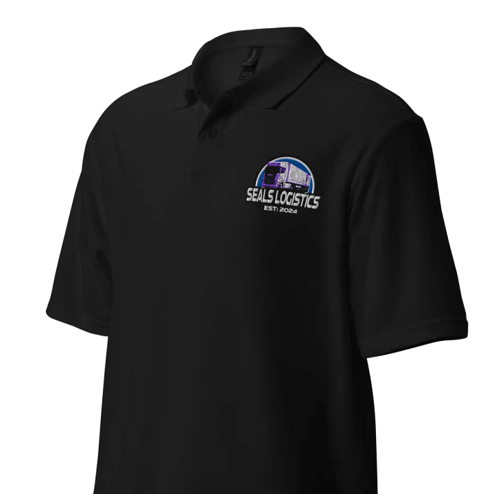 Seals Logistics Unisex Pique Polo Shirt Embroided product image (2)