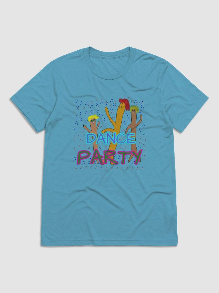 Dance Party Triblend Short Sleeve T-Shirt product image (9)