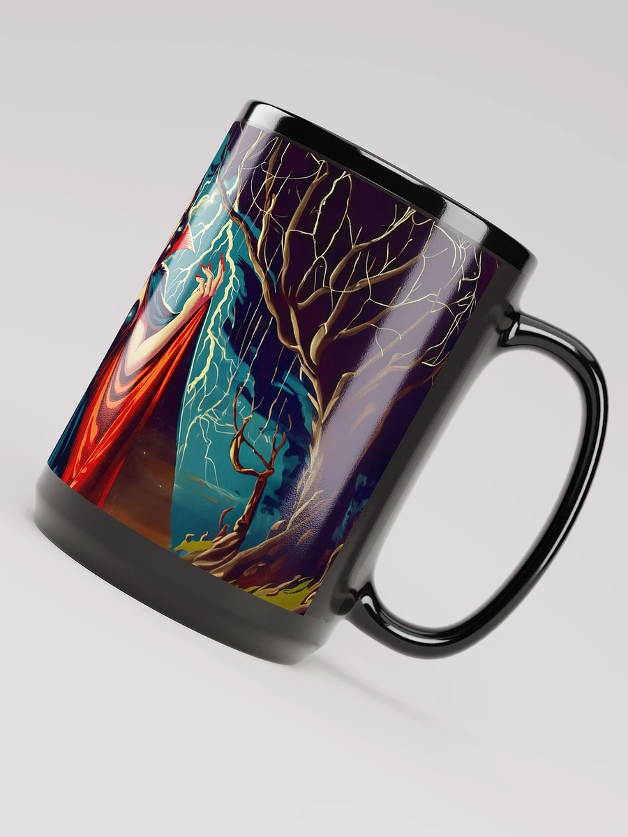 Vampire in the Night Black Glossy Mug product image (5)