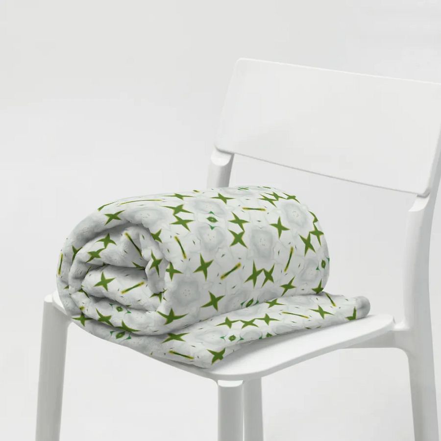 Geometric Star Pattern Throw Blanket product image (9)
