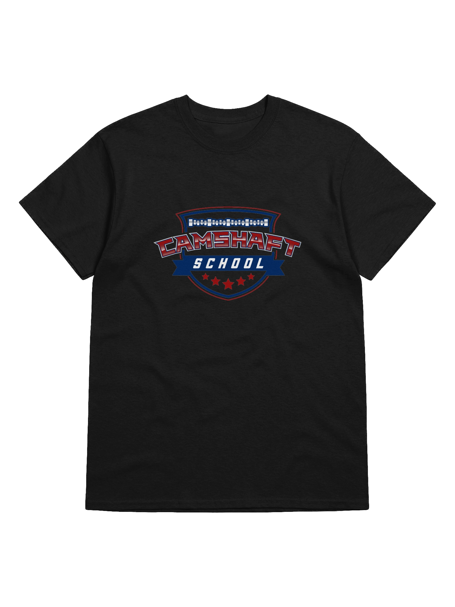 T-Shirt - Red White and Blue on Black product image (5)