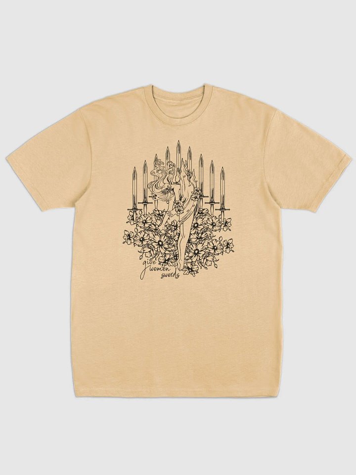 'Give Women Swords' Heavyweight Tee product image (1)
