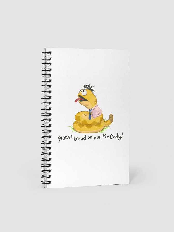 Warmbo "Please Tread On Me" Notebook product image (1)