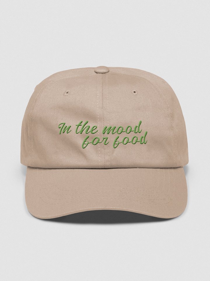 In The Mood For Food | Dad Hat – Olive product image (1)