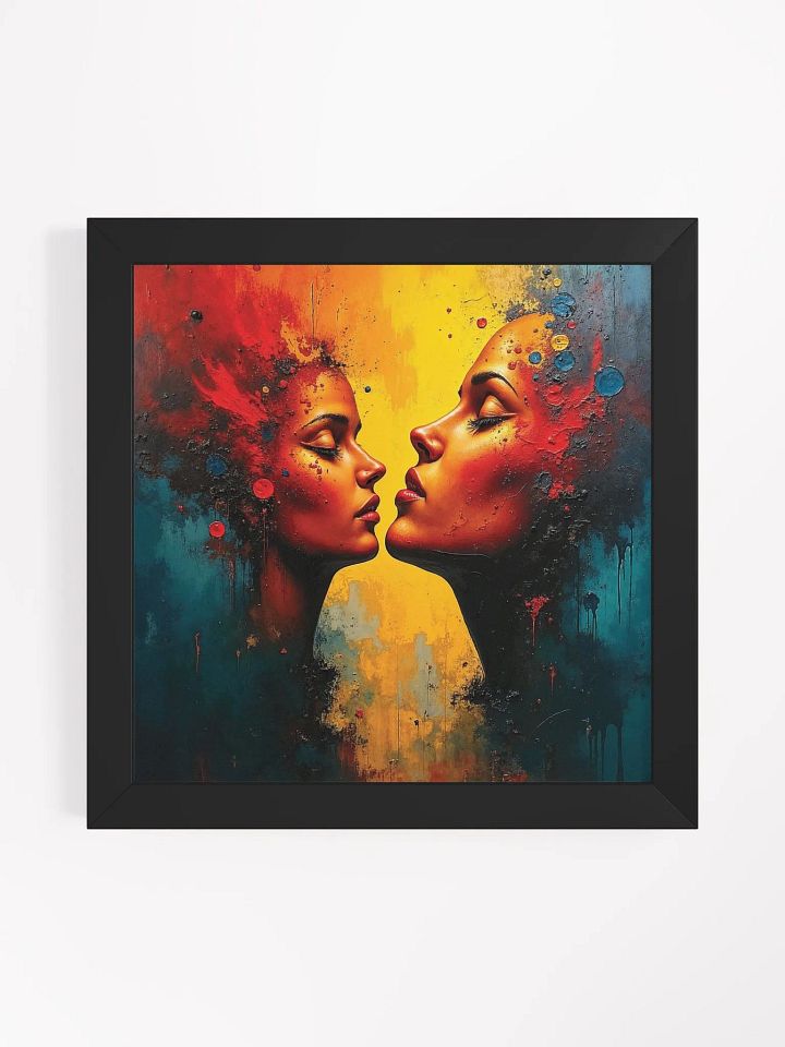 Dual Faces Framed Print product image (4)