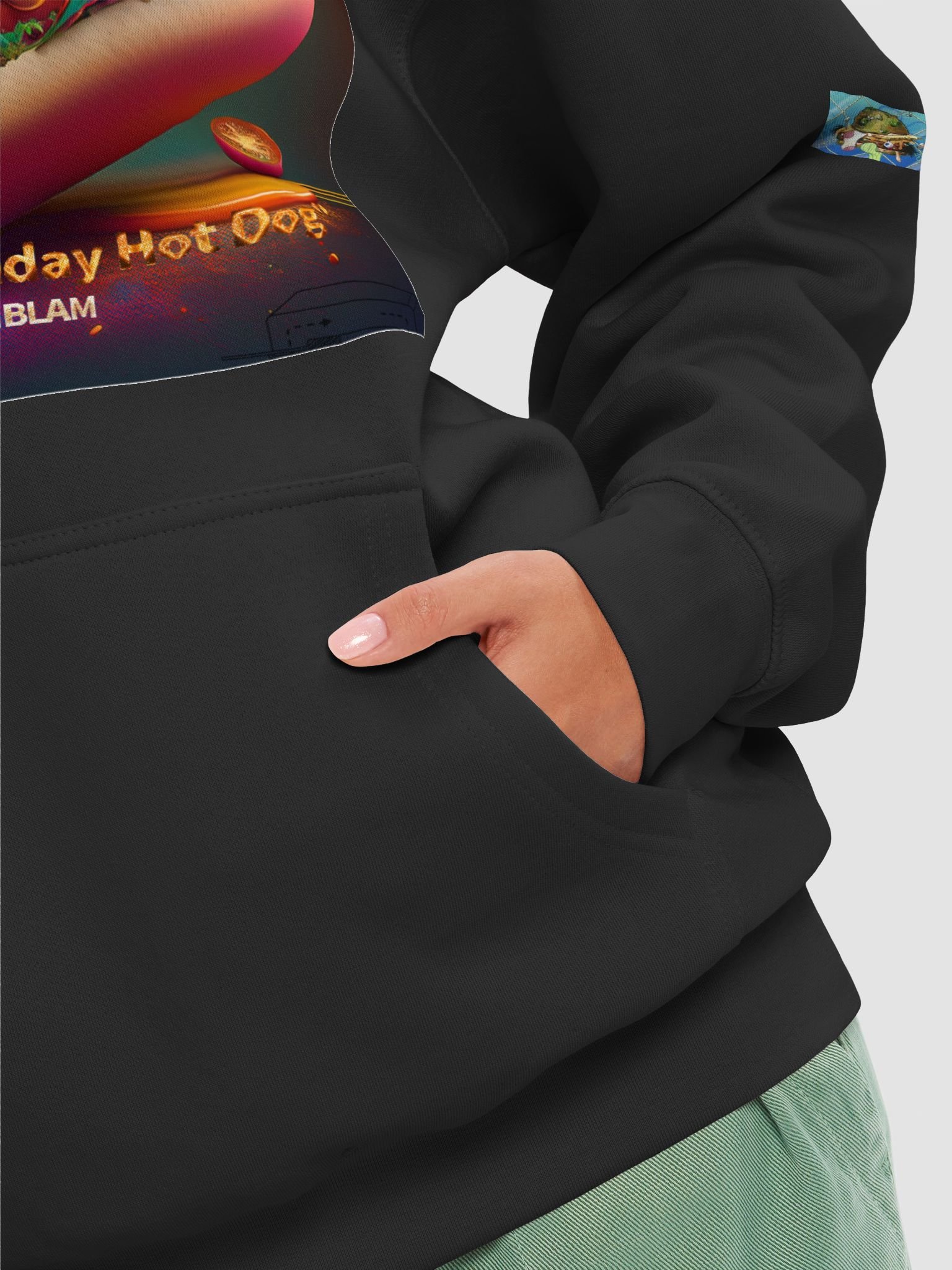 Happy Birthday Hot Dog Hoodie product image (8)