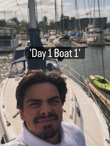 From sailing a river, to crossing an ocean, to preparing to circle a planet…

The man in photo one wouldn’t believe any of th...