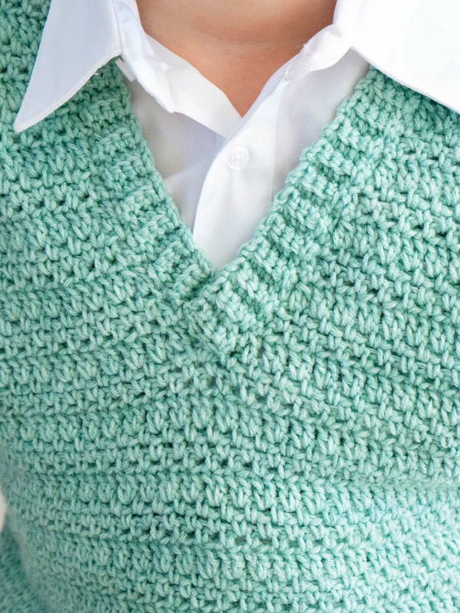 Heatherly Crochet Vest Pattern Tutorial product image (3)