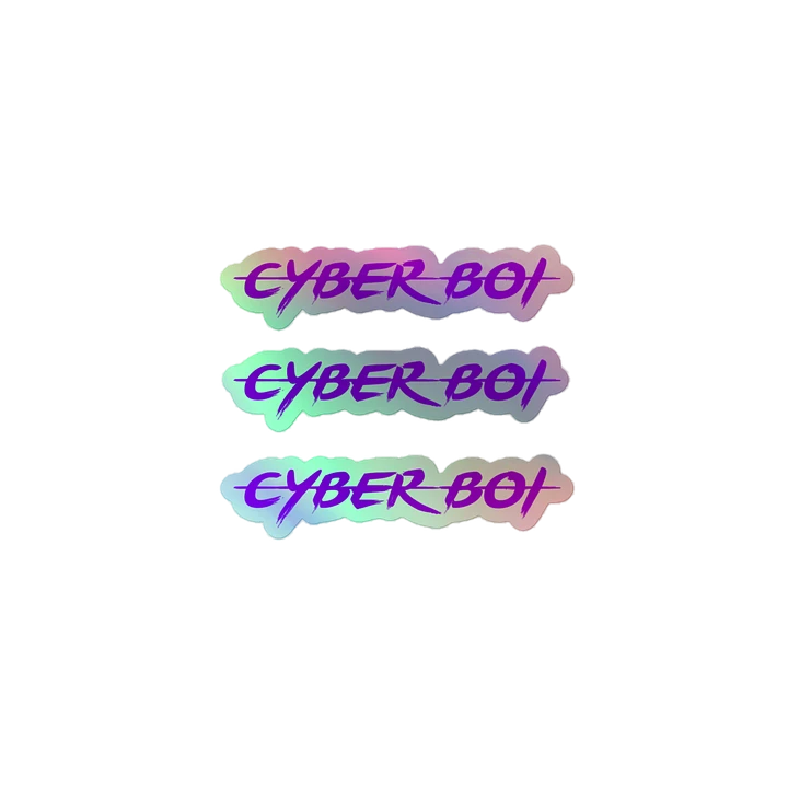 CYBER BOI LOGO STICKERS product image (1)
