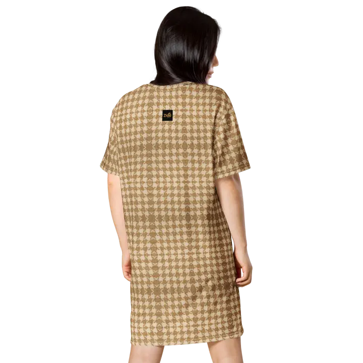 Curly Vibes T-Shirt Dress product image (2)