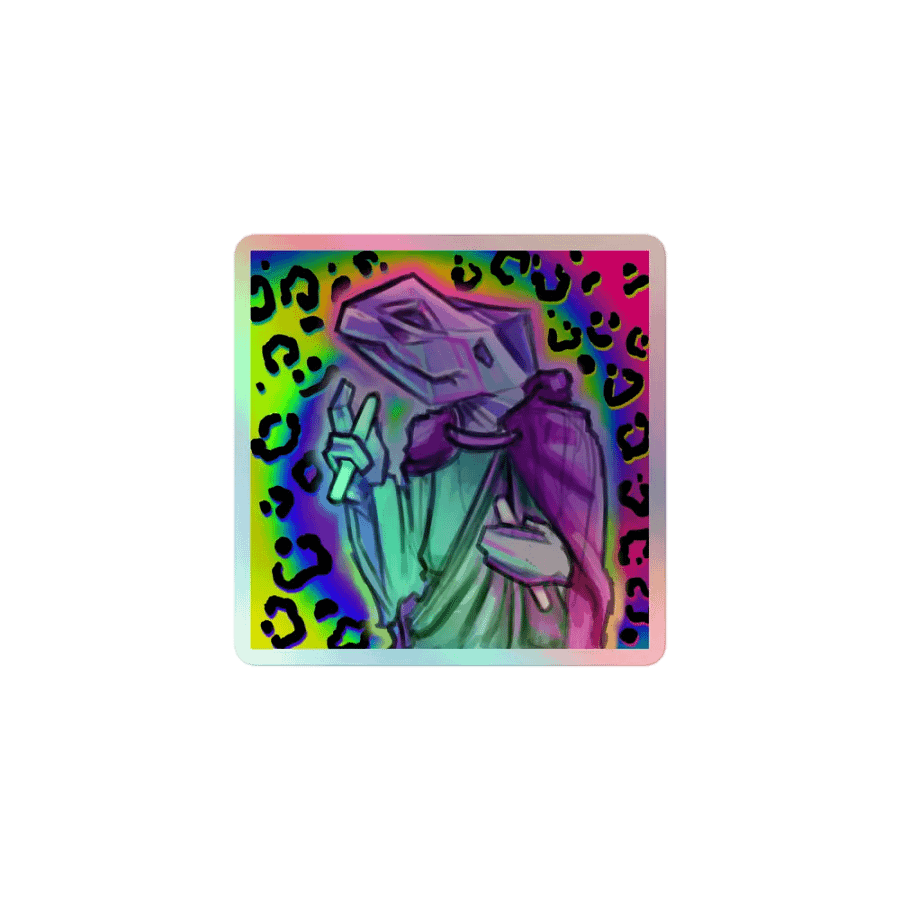 Crystal Lizard Sticker product image (1)