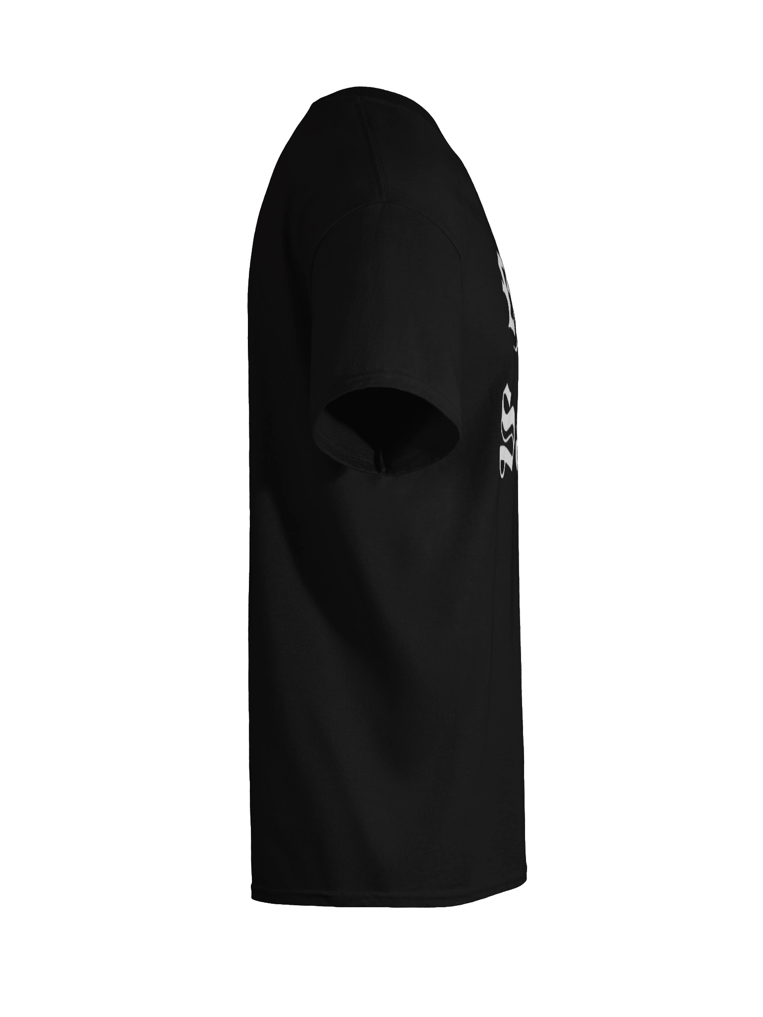 Hail Satan white-on-black Tee product image (12)