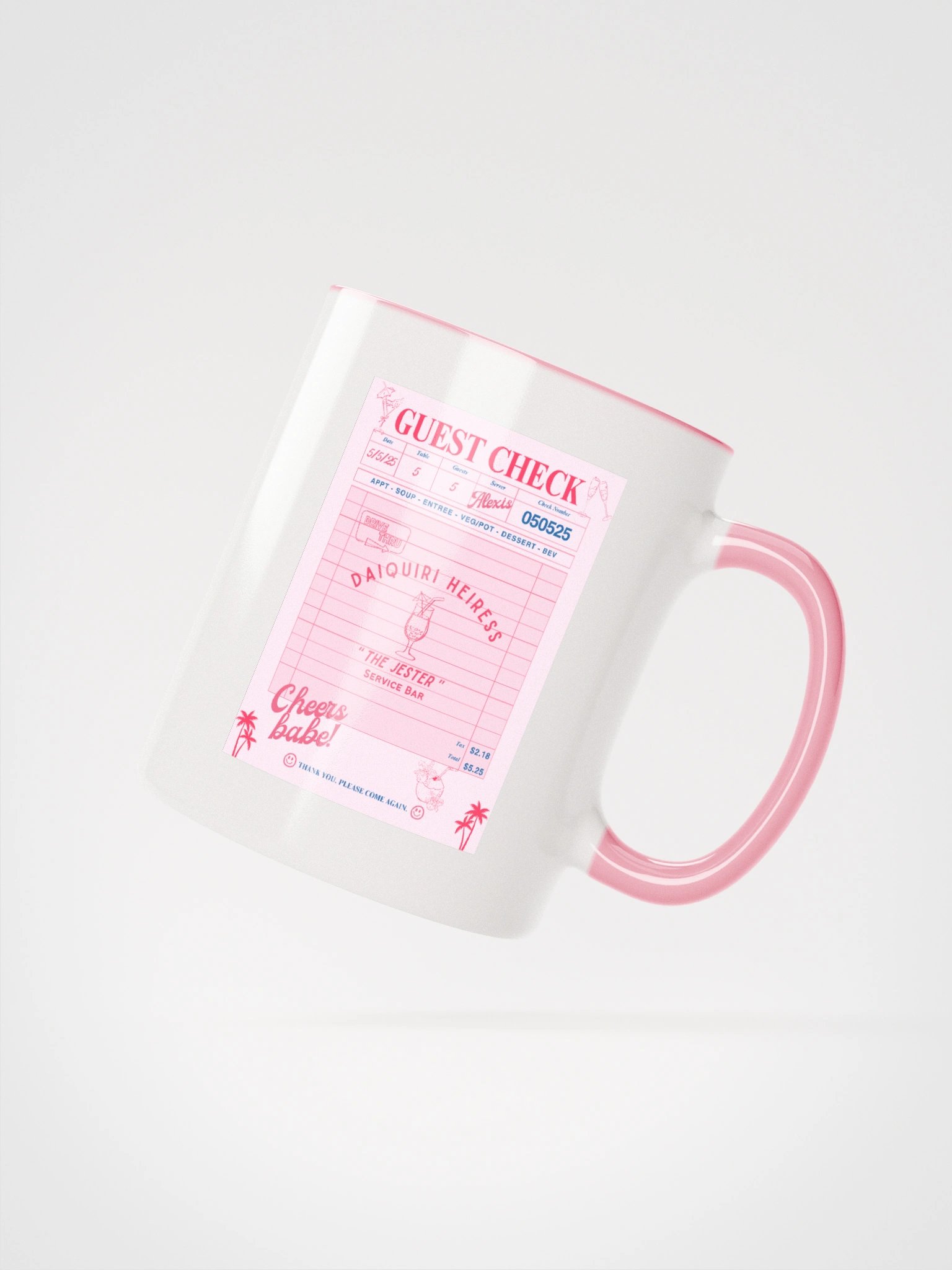 CHECK PLEASE! DAIQUIRI MUG product image (2)