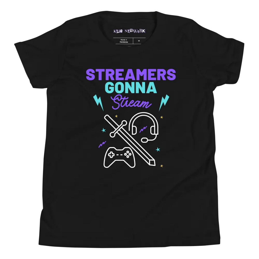 Streamers' Vibes Youth T-Shirt product image (4)