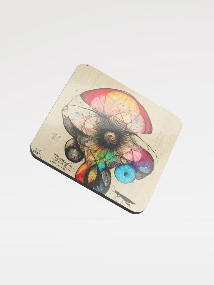 Surreal Mushroom Dreams Coaster product image (1)