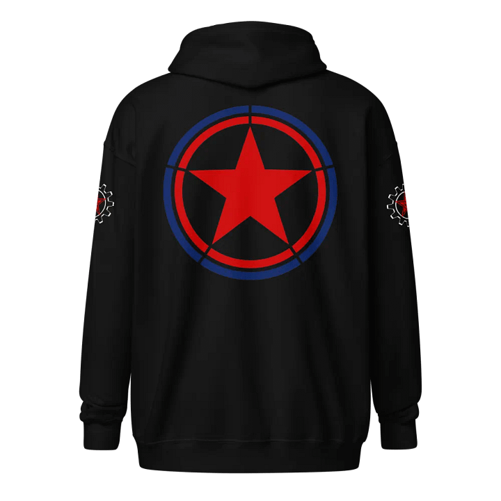 The Red Star Alliance Zip Hoodie product image (1)