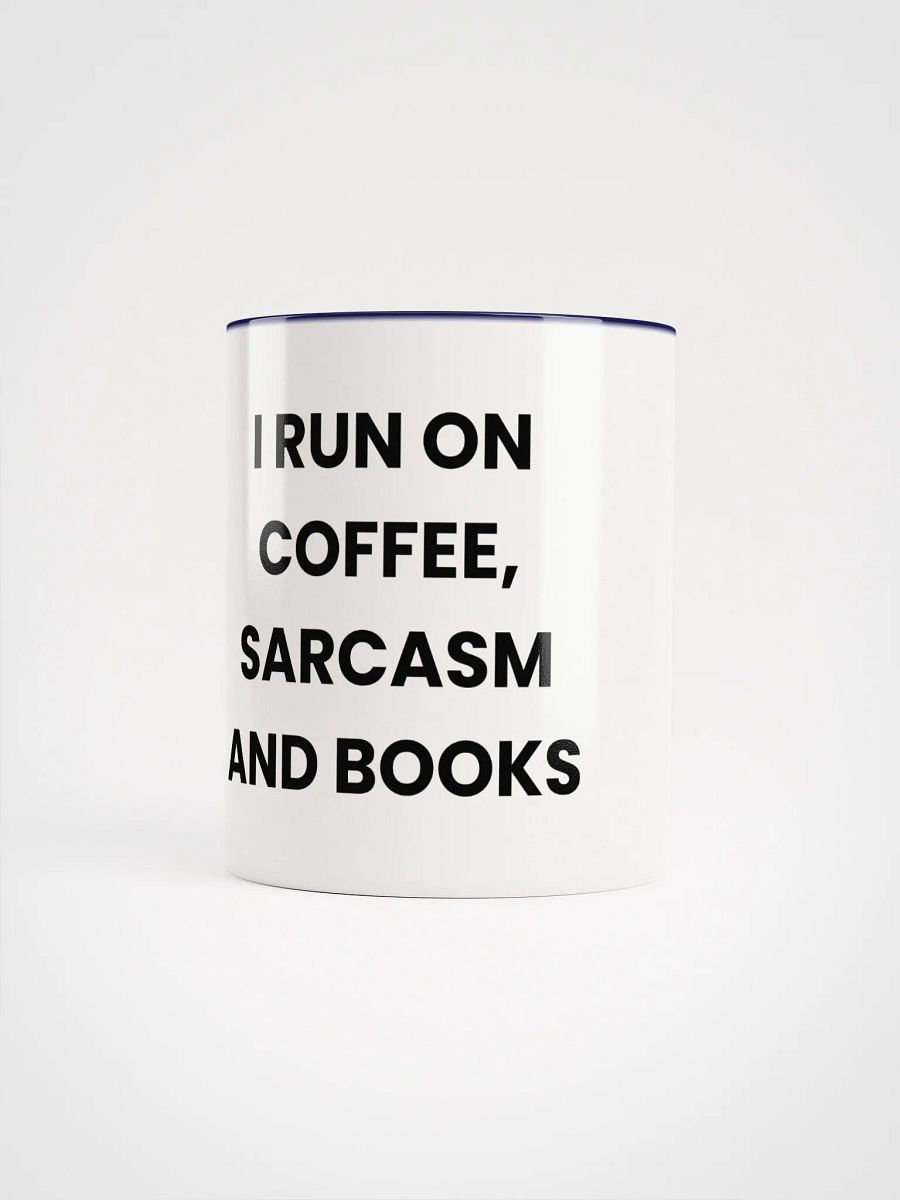 I Run On Coffee, Sarcasm and Books Mug product image (1)